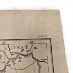 II RP Map of Wood Industry in Poland - Polish Match Factory Monopoly, Matches