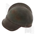 II RP Armored Helmet with Long Neckpiece (Polish Conversion wz. 15/35)
