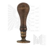 II RP Stamp Piston (Seal) Telegraph Station ŁAŃCUT (Podkarpackie, Rzeszów)