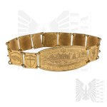 PSZnZ Monte Cassino Commemorative Bracelet - Brass