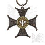 [SZENDZIELARZ]II RP Silver Cross Virtuti Militari V Class - Recipient Stanislaw Owczarski - Marian Szendzielarz Brother of Zygmunt Szendzielarz "Łupaszko"