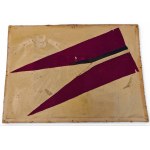 [SZEDZIELARZ] II RP Commemorative Material Pennant of the 20th Jan 3 Sobieski Lancers Regiment Rzeszów - Marian Szendzielarz Brother of Zygmunt Szendzielarz "Łupaszko".