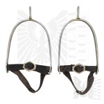 [SZEDZIELARZ]II RP Pair of Polish Cavalry Officer Spurs - Marian Szendzielarz Brother of Zygmunt Szendzielarz "Łupaszko".