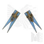 [SZENDZIELARZ]PSZnZ Collar Pennants of the 10th Hussar Regiment - Marian Szendzielarz Brother of Zygmunt Szendzielarz "Łupaszko".