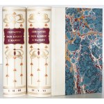 Cervantes, S., DON QUIXOTE OF LA MANCHA, vols. I–VI, 1899 [illustrated by Gustav Doré, art. binding]