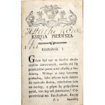 Krasicki, I., PAN PODSTOLI, 1784 [1st edition]