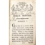 Krasicki, I., PAN PODSTOLI, 1784 [1st edition]