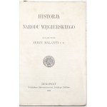 Balanyi, J., HISTORY OF THE HUNGARIAN PEOPLE, 1933