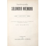 Maimon S., AUTOBIOGRAFIA SALOMONA MAJMONA, cz.1-2 - 1913