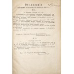OBWIESZCZENIA WARSZAWSKIEGO Okręgu Wojskowego - 1898 [Объявления войска warszawskiego военного округа]