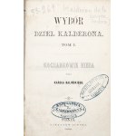 Calderón de la Barca, P., SELECTED WORKS OF CALDERÓN, 1858