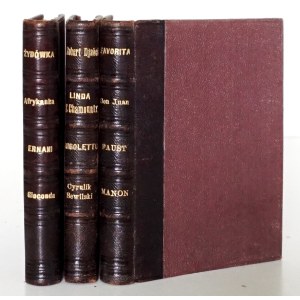 THE JEWESS, THE AFRICAN WOMAN, ERNANI, THE MONA LISA, vols. 1–4, 1877