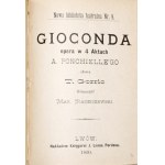 THE JEWESS, THE AFRICAN WOMAN, ERNANI, THE MONA LISA, vols. 1–4, 1877