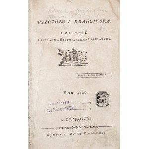 PSZCZÓŁKA KRAKOWSKA, 1820 [Herkunft: Pfarrer Ignacy Polkowski]