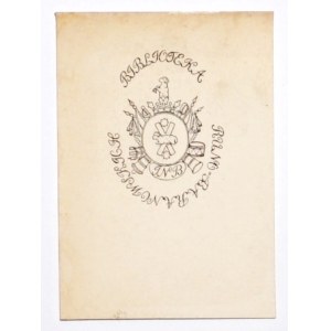 Exlibris der Bibliothek der Familie Runo Baranowski