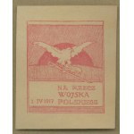 11 Fundraising Stamp For the Polish Army, 1/VI 1917, red print, 1917