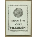 12 Fundraising stamp Long Live Joseph Pilsudski, black and white print,