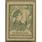 13 Fundraising stamp Na wigilię dla żołnierza polskiego, 1918, green and white print