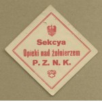 13 Fundraising stamp Section for the Care of the Soldier of the P.Z.N.K. [Polish Western National Committee], red-white print
