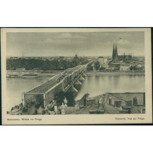 16 WARSCHAU - Blick auf Praga, 4, K. Wojutyński, Warschau, Druck fb., 1930