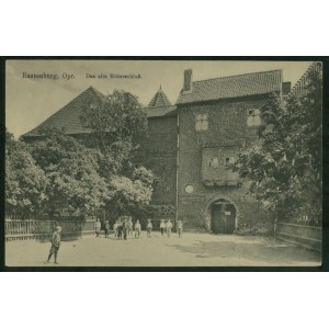 KĘTRZYN - Rastenburg Ostpr., Das Alte Ritterschloss, Scharr u. Dathe, Trier, św. czb., ok. 1910