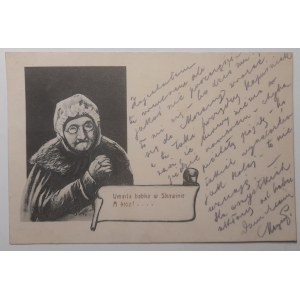Skawina.Umarła babka w Skawinie A któż!...