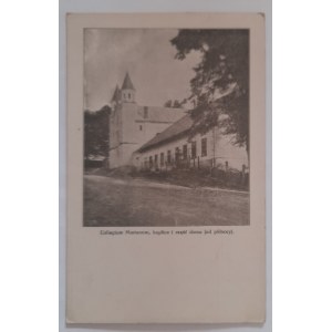 Wadowice.Collegium Marianum,chapel and part of the house(from the north)