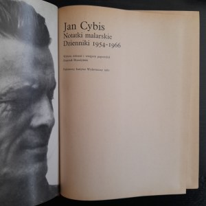 Horodyński D. Jan Cybis Notes on painting.Diaries 1954-1966