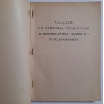Verzeichnis der Ortsnamen und der Verwaltungsgliederung der Woiwodschaft Stalinogrodzkie.