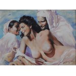 Abraham Behrmann, Genre Scene from Morocco