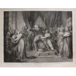 Richard Earlom(1743-1822) wg Henry Fuseli(1741-1825), Król Lear. Akt I, Scena I, 1792