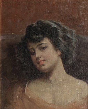 Jan Grubiński, Portret młodej kobiety