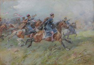 Wojciech Kossak, Szarża, 1937