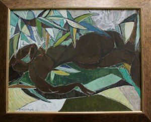 Stanisław Krzyształowski, Brązowy akt, 1956