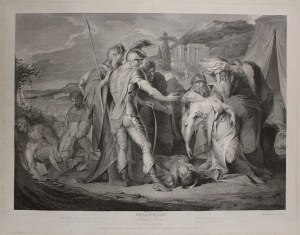 Francis Legat(1755-1809) wg James Barry(1741-1806), Król Lear. Akt V, Scena III, 1792
