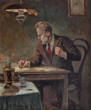 Zygmunt Nirnstein, Prof. Roman Kaczmarek przy pracy, 1964