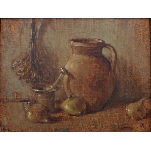Joseph Panfil, Still life with onions
