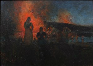 Witold Albin Piwnicki, Sobótki [Scena przy ognisku]