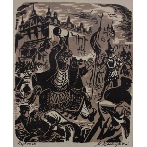 Stanislaw Raczynski, Lajkonik(from the portfolio Polish Folk Themes)