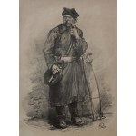 Józef Rapacki, Drwal(1926, z teki „Z dawnej i niedawnej Warszawy”)