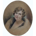 Henryk Krystian Wiercieński, Portret hrabiny Alicji Litow, 1933