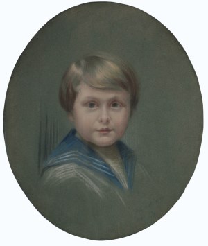 Henryk Krystian Wiercieński, Portret chłopca Grzegorza Litow, 1929