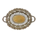 Patera-Basket for fruit(Warsaw, 19th/20th century).