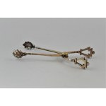 Sugar tongs, Denmark mid-20th century.