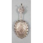 Decorative teaspoon, Germany, late 19th century.