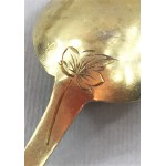6 gilded spoons, France circa 1900.