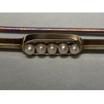 Brooch with pearls, 1st half of 20th century.