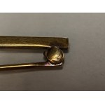 Brooch with pearls, 1st half of 20th century.