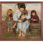 Wlastimil Hofman (1881 Prague - 1970 Szklarska Poreba), Madonna, ca. 1925