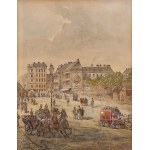 Włodzimierz BOROWCZYK (1945-2021), Pejzaż miejski, 1986 - Aukcja